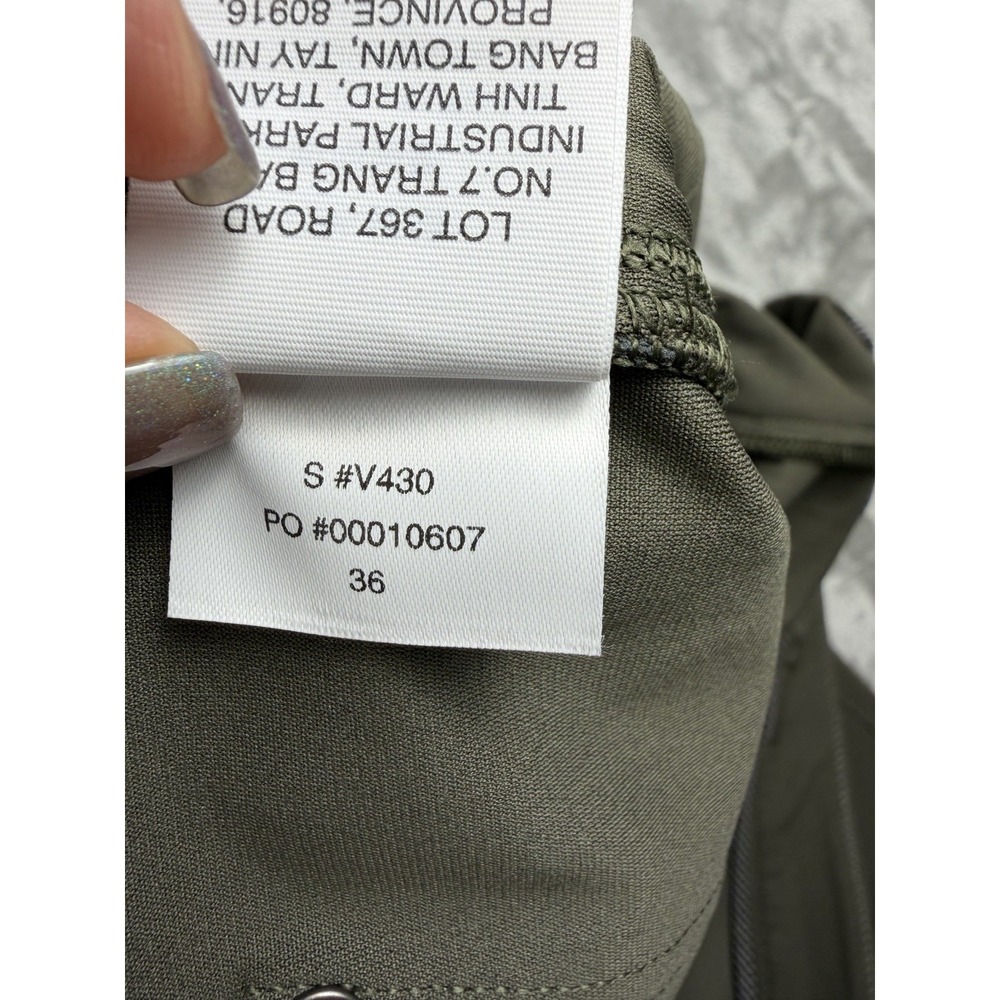Vuori Meta Pants Men's 36x32 Green Slim Chino 5 Pocket Travel Performance V430 - Picture 12 of 16